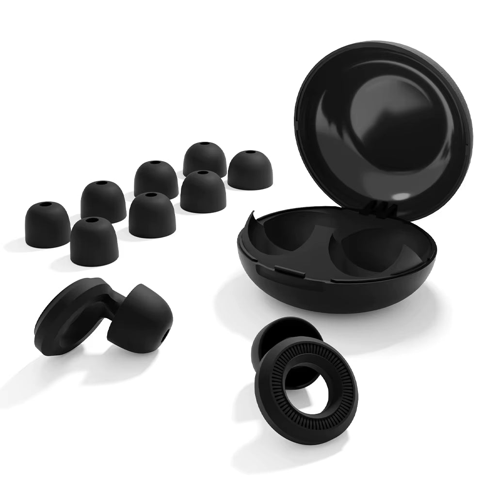 2026 New Hot-Selling Customization Reusable Silicone Push-In Intrinsically Safe Noise Reduction Sleeping Ear Plugs 28Db (SNR)