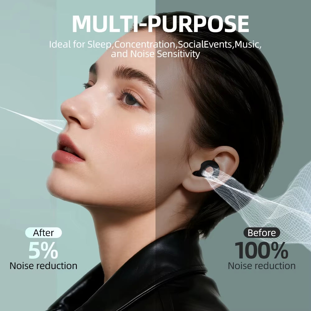 2026 New Hot-Selling Customization Reusable Silicone Push-In Intrinsically Safe Noise Reduction Sleeping Ear Plugs 28Db (SNR)